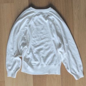 Athleta White Sweater XS